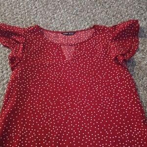 Womens short sleeve blouse